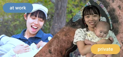 仕事中とプライベートのY.M先生