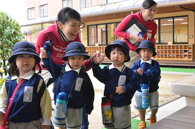 初登園！（竹村）