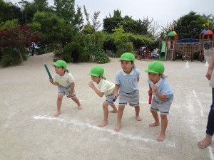 年中初リレー☆年長サマーキャンプ説明会・英語参観(竹本)
