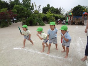 年中初リレー☆年長サマーキャンプ説明会・英語参観（竹本）