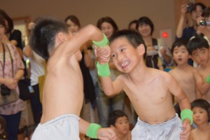 年長レスリング大会!幼稚園見学会&キッズ体操(阿井)