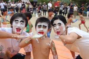 ボディペインティングinもみの木