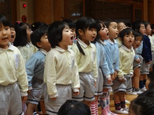 やる気満々★歌の発表会!(出口)