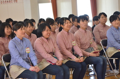平成28年度辞令交付式&経営方針発表会(九万田)