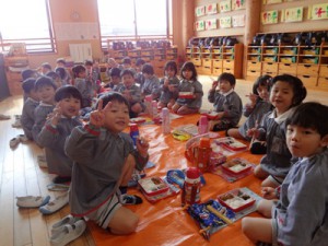 今年度最後のキッズ体操☆年中に質問!!(森川・窄頭)