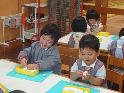 一ヶ月経ったよ(*^_^*)(森の木 窄頭)