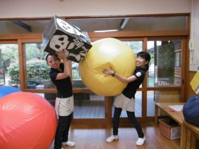 運動会に向けて(くすの木 九万田)