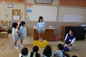 天気が良くて気持ちがいい♪(向山)