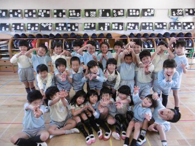 ほし組集合 郵便屋さん ランチパーティ 九万田 学校法人 白水学園