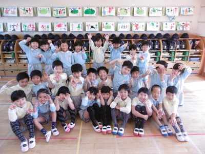 ほし組集合 発表会練習 九万田 学校法人 白水学園