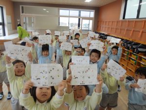 ブログ初登場!今日の保育(朝部)