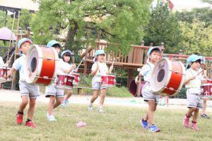 学生さん来園＆運動会練習♫（今永）