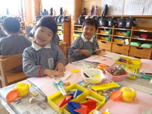 春日中学校から中学生が来ましたよ！（阿井・伊藤）