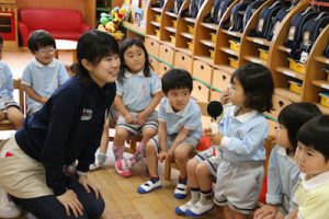 キッズタイム♪&製作&自己紹介(前原)