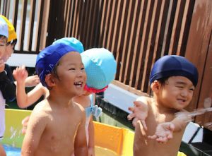 暑さにも負けず!(野田)