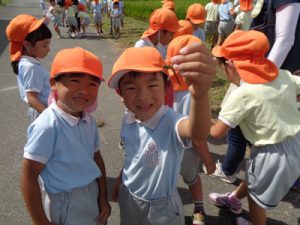 今日の年少＆田植え☆（大塚）