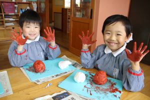 年長幼小交流！＆今日のくすっ子☆（田中）