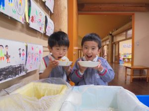 熱い戦い!&キンダーホールで・・・(平田)