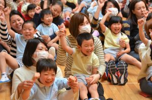 ありがとうございました！年長懇親会！（出口）