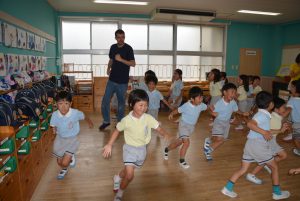 年長組英語参観&キャンプ説明会(竹下)