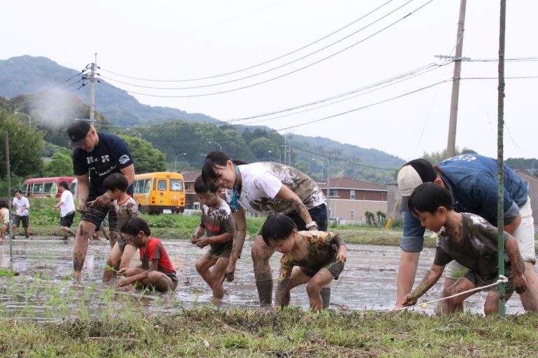 田植え終わったばい！
