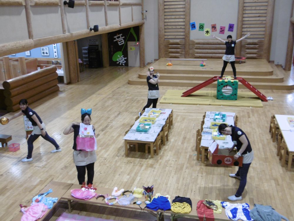 楽しみにしていた〇〇、全力〇〇&明日は森の木ランド!!(小嶺)