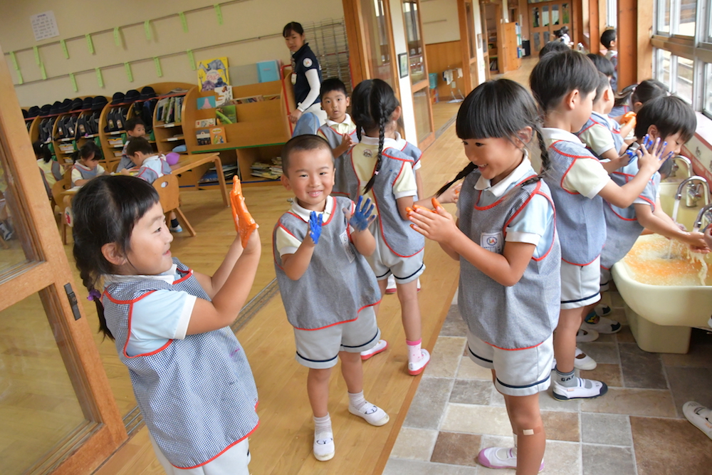 初☆全員で開会式練習！（太田）