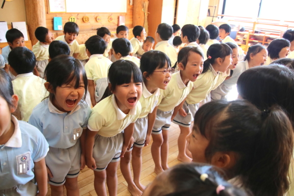 年長組！森の木幼稚園へGO～！！(田嶋)