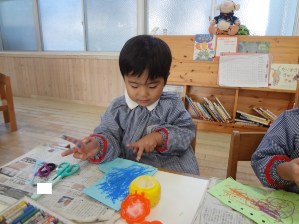 プレゼントを・・・☆＆消防署見学！(武藤・濵﨑)