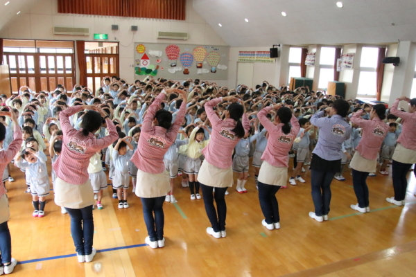 二学期終業式（関）