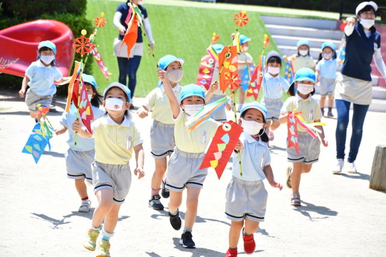 女の子登園最終日！（久峩）
