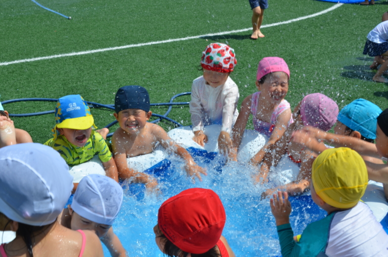 夏だ！水遊びだー！(中川)