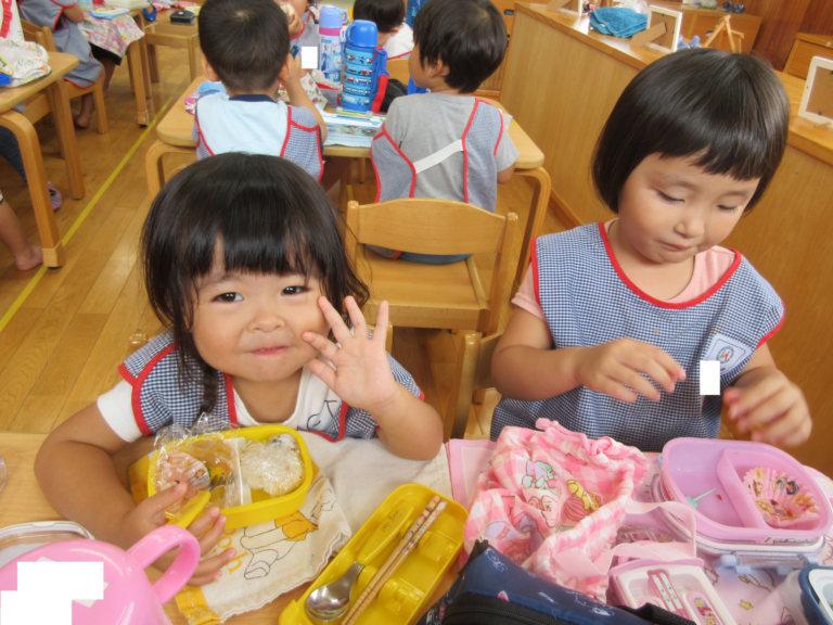 二歳児・年中の様子（木戸・中川）