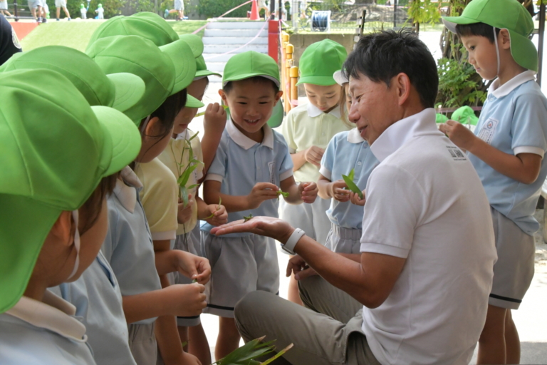 幼稚園見学会２日目＆ささぶねを作ったよ♪(木下)