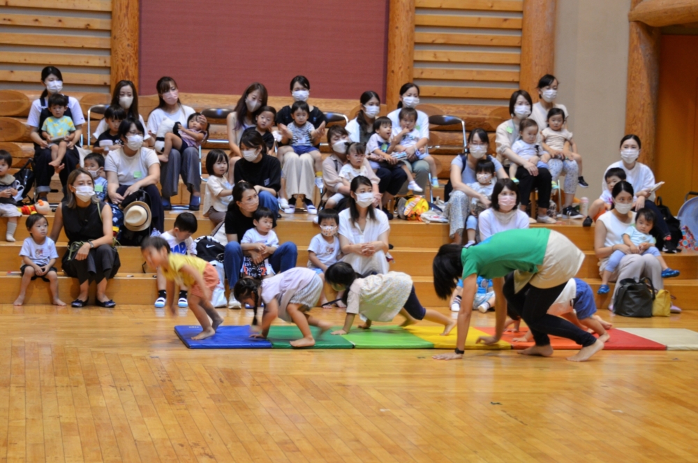 幼稚園見学会＆キッズ体操（森川）運動会に向けて！（黒木）