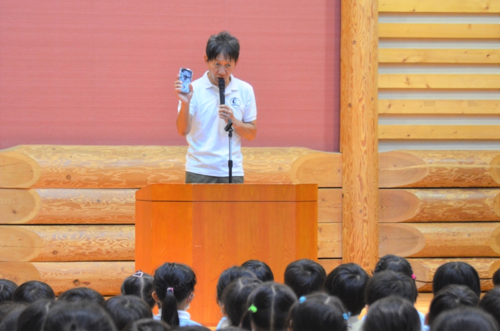 一学期終業式～夏休みも森っ子を忘れずに～（森川）