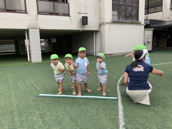 年少組、運動会見所☆（松尾）