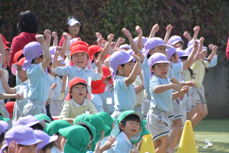 三園合同かけっこ大会！（安倍清花）