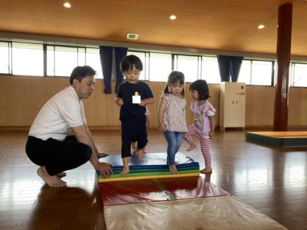 潮平先生来園！（田中）