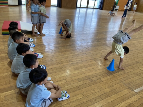 気合の入った年長・中＆Happy Birthday(諸熊)