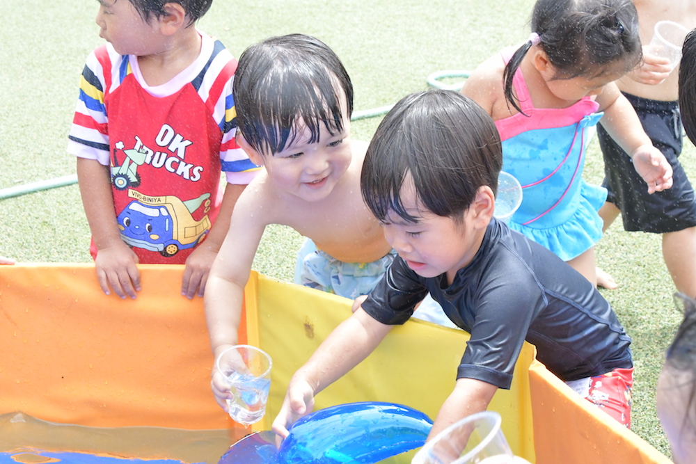 待ちに待った水遊び!!(定良)