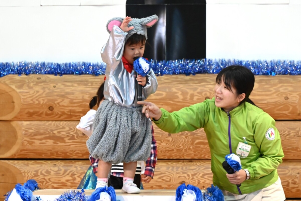 1月誕生会・言語聴覚士さんと(真﨑・森川)