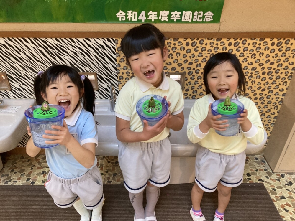 避難訓練・パピーカフェ、簡単編み物(西村 優花・森川)