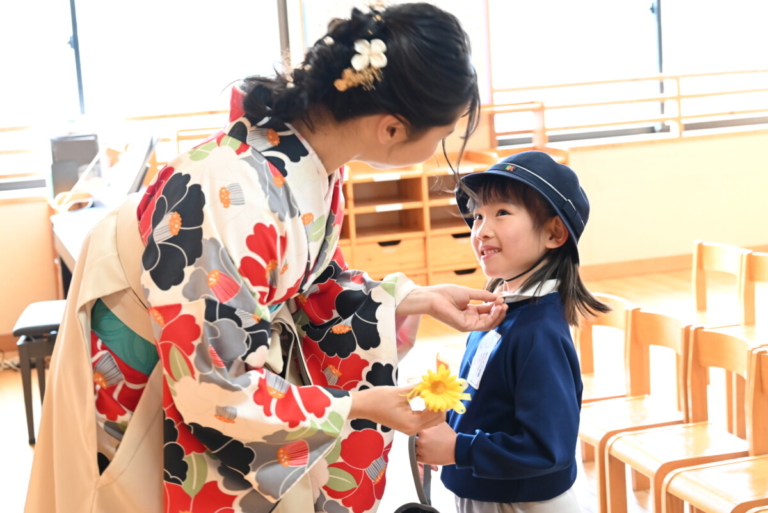 第７２回　卒園証書授与式・進級に向けて（岡本・小嶺）
