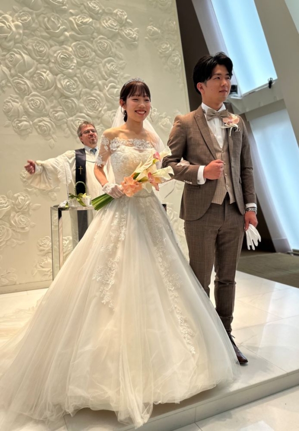 長女の結婚式