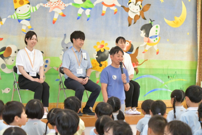 熊本県からのお客様＆潮平先生来園（小松）