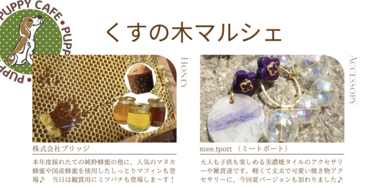 くすの木：７月１４日はくすの木マルシェ♪