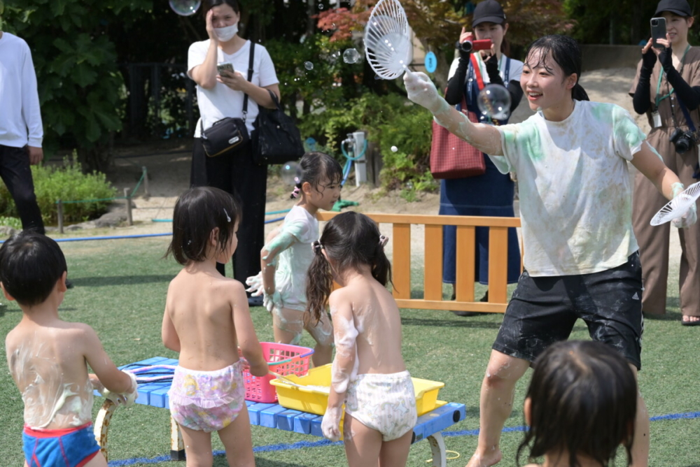 森の木：お楽しみ保育＆８月誕生会（岸川）