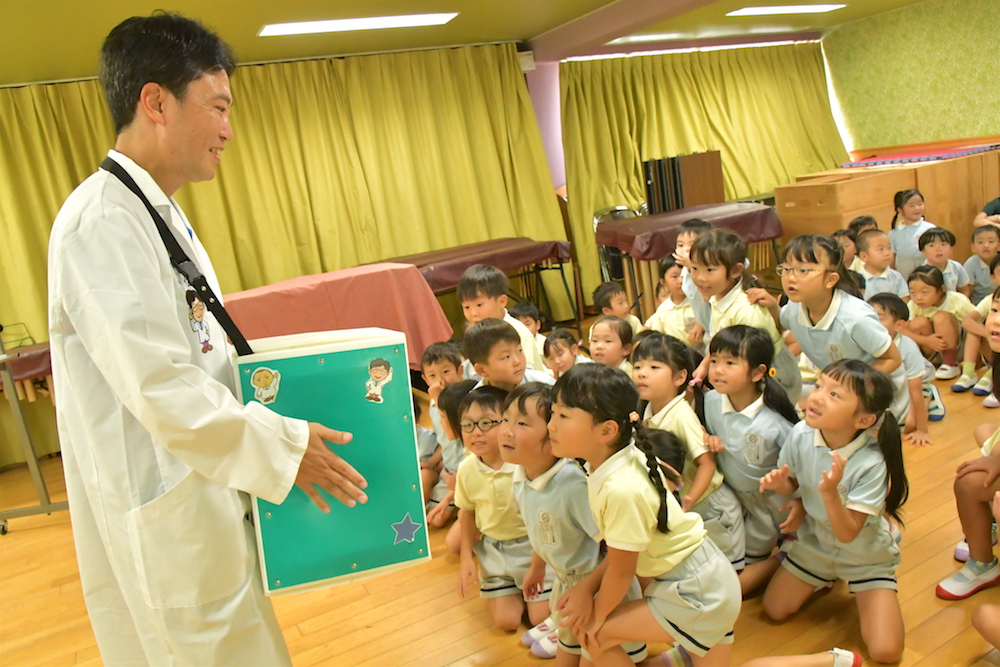 空気砲の実験！？＆田んぼ見学＆にじ組ご褒美（田嶋）