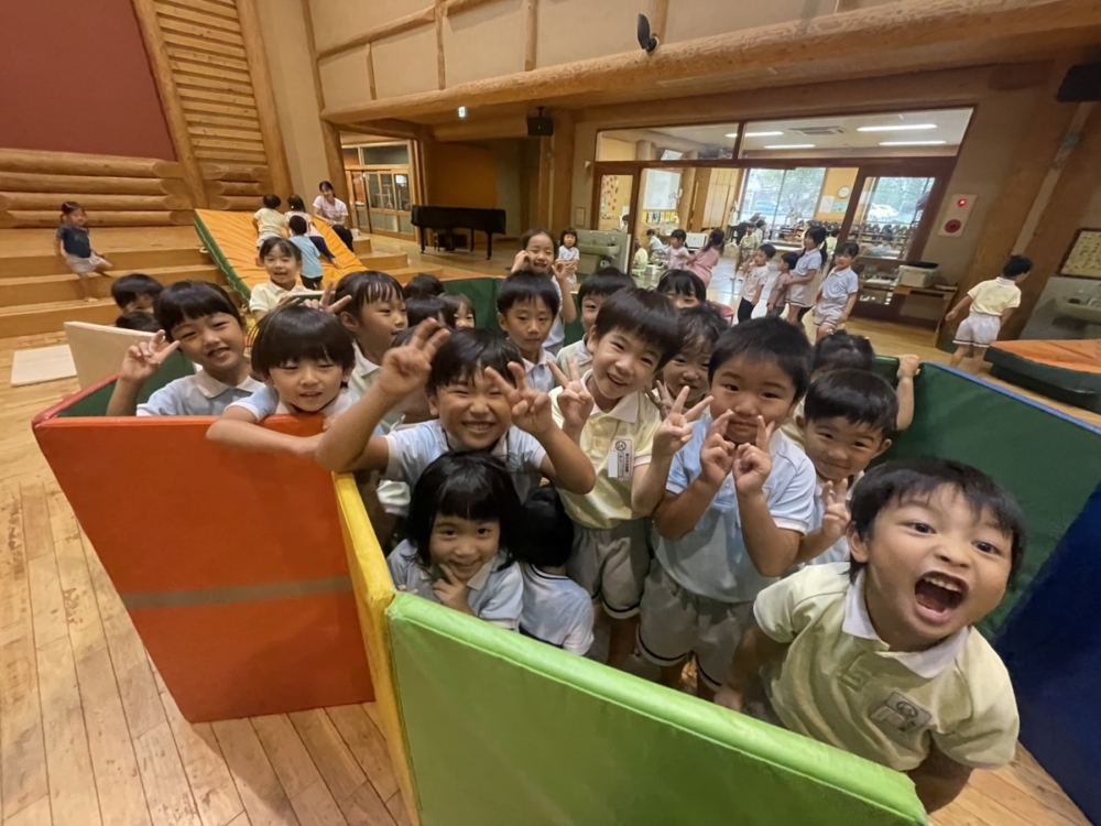 森の木：雨でも楽しく！（小嶺）